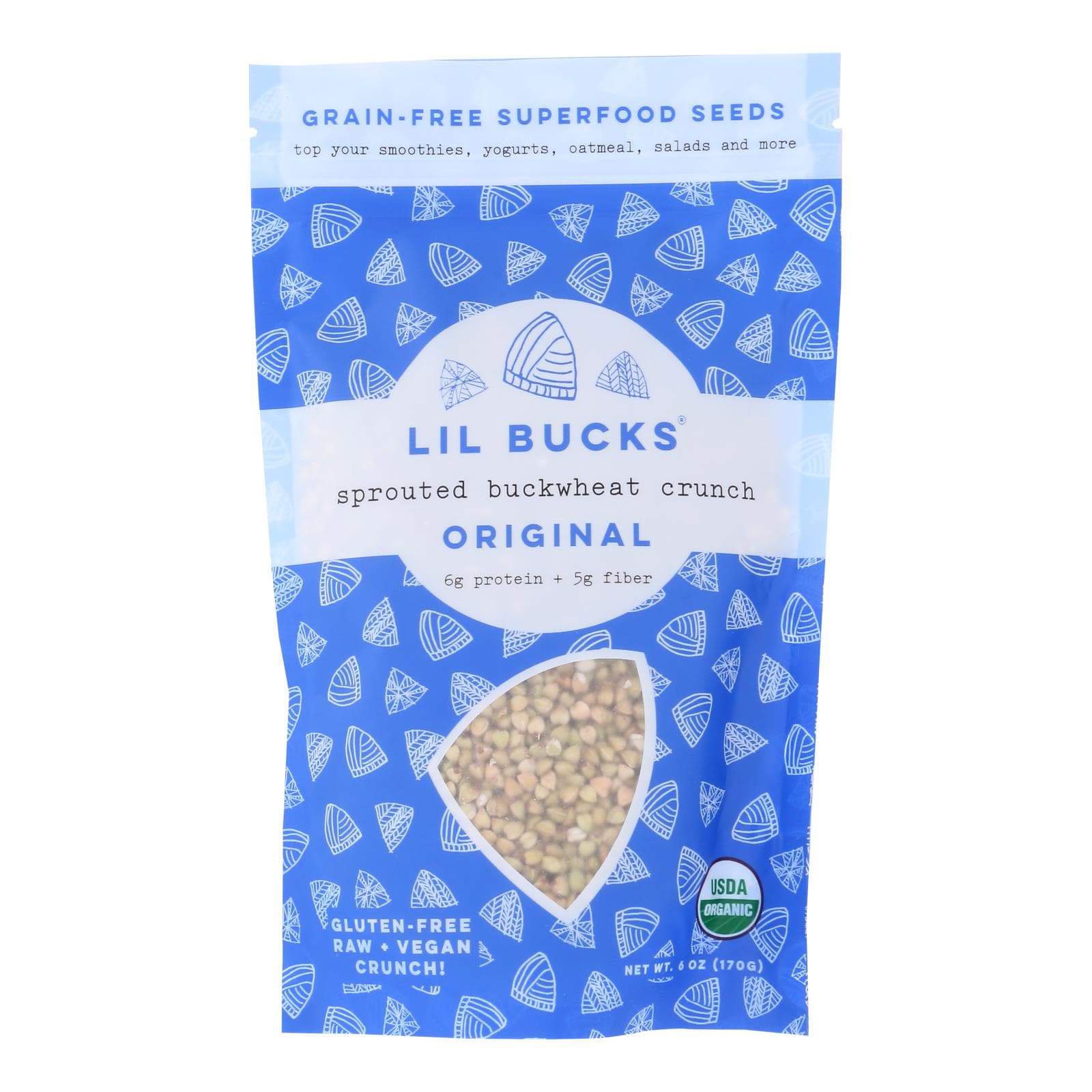 Lil Bucks – Buchweizen Sprtd Original – 6 Oz – Packung mit 6 Stück