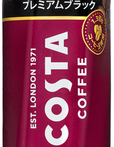 Coca-Cola Japan, Costa Kaffee, schwarzer Kaffee (zuckerfrei) – 265ml