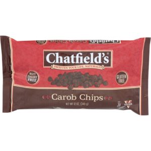 Chatfields – Carob Chips Nuss milchfrei, 12 Unzen