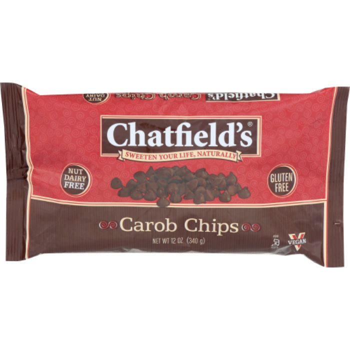 Chatfields - Carob Chips Nut milchfrei, 12 Oz
