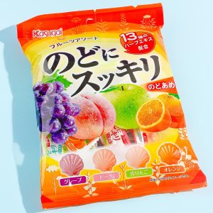 Kasugai Refreshing Throat Süßigkeiten – Obstsortiment