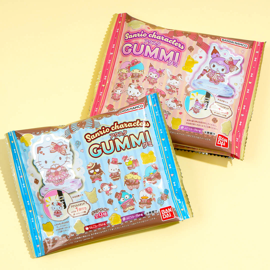 Sanrio Charaktere Gummy Süßigkeiten mit Acrylständer