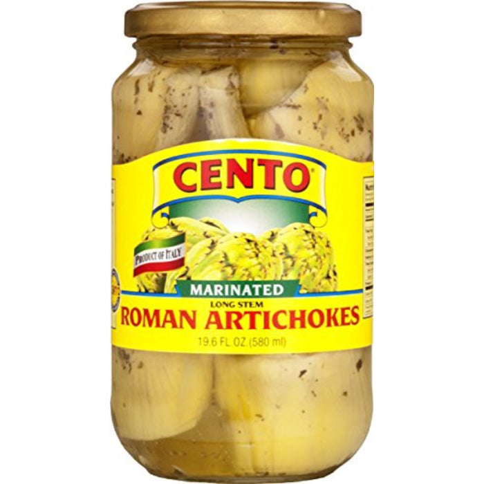 Cento – Römische Artischocken Vorbau mariniert, 19.6 Floz (6er Packung)
