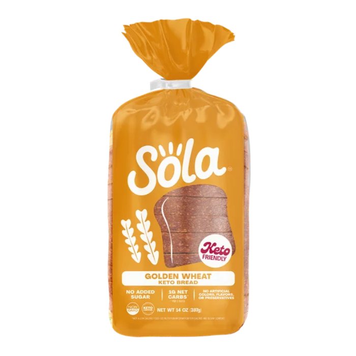 Sola Brot – Golden Weiß Wheat, 14 oz – Packung mit 6 Stück