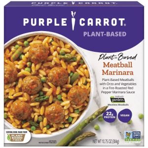 lila Karotte – pflanzliche Fleischball Marinara entrée 10.75 oz – Packung o