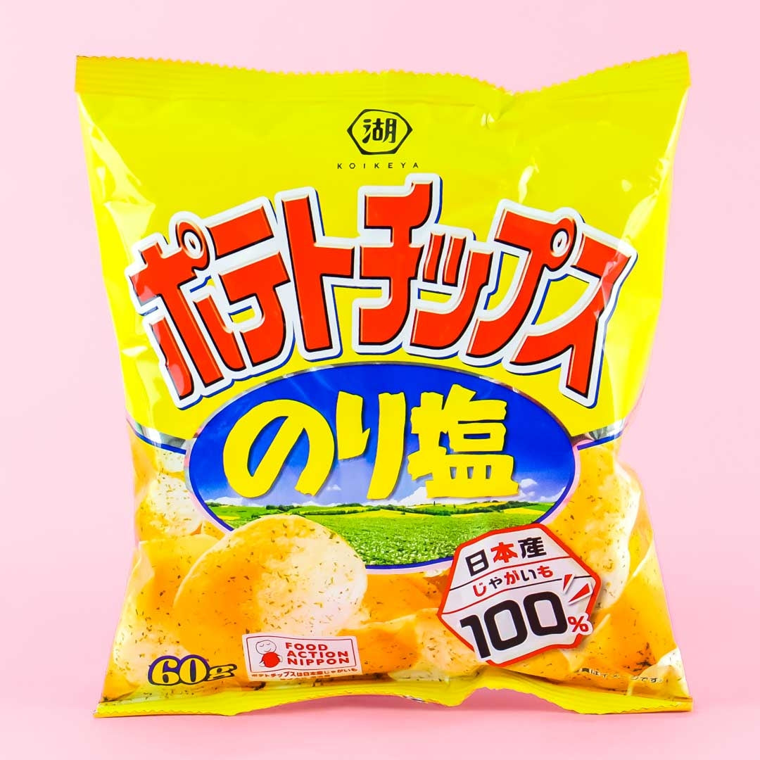 Koikeya Kartoffelchips – Salz & Algen