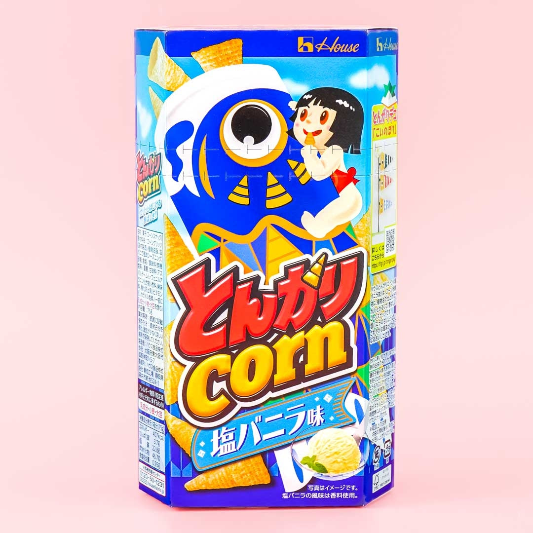 Tongari Corn Snacks Kinder-Tagesbox – Salty Vanille