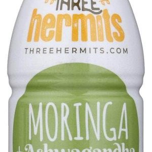 Drei Eremiten erschossen Moringa Ashwagandha, 2,5 Fo – 12er Packung