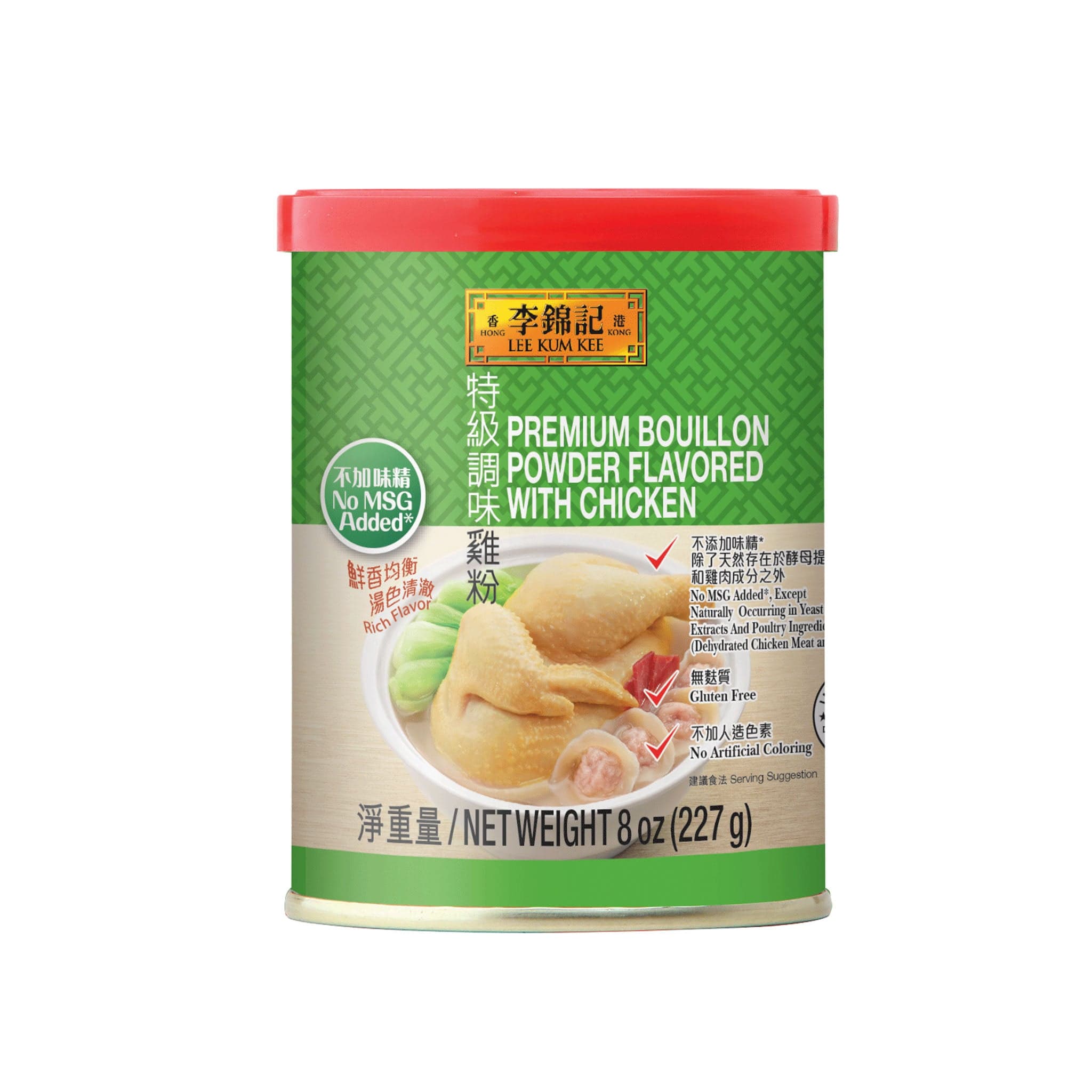 Lee Kum Kee Premium Bouillon Pulver mit Huhn aromatisiert