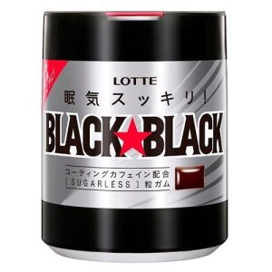 Lotte, Chewing Gum, “ schwarz, starker Minzgeschmack, – 140g