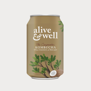 Oak & Kokos-Kombucha-Dosen – 6er Packkoffer