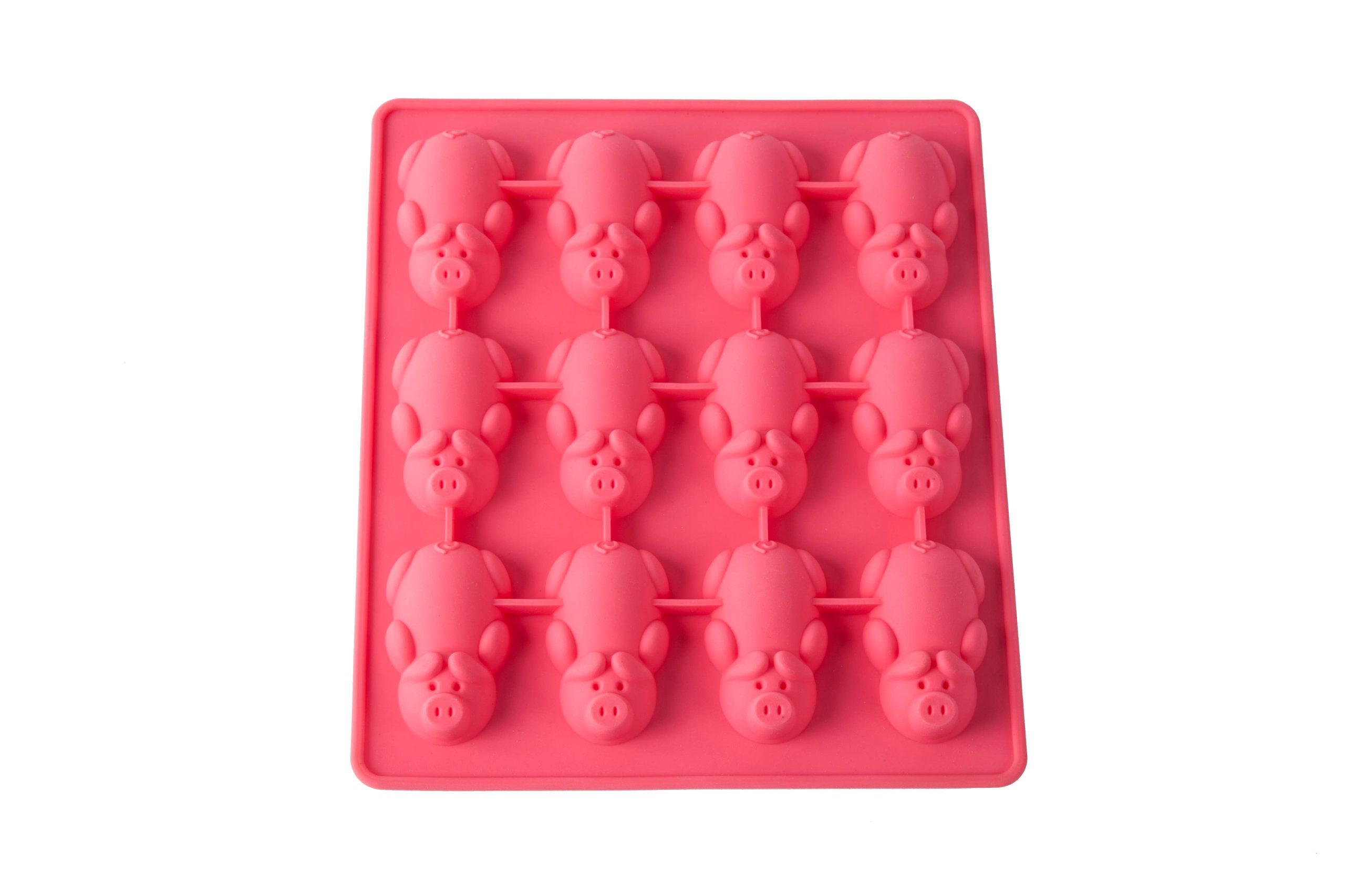 Mobi – 12 kleine Schweine in Decken, Silikonform
