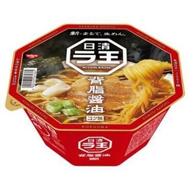 Nissin “Raoh, Sojasoße Geschmack” Tasse 112g