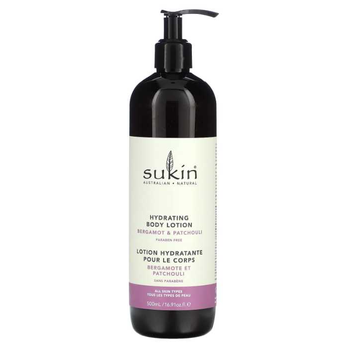 Sukin Körperlotion Bergamotte & Patchouli 16.9 FO – Packung mit 1 Stück