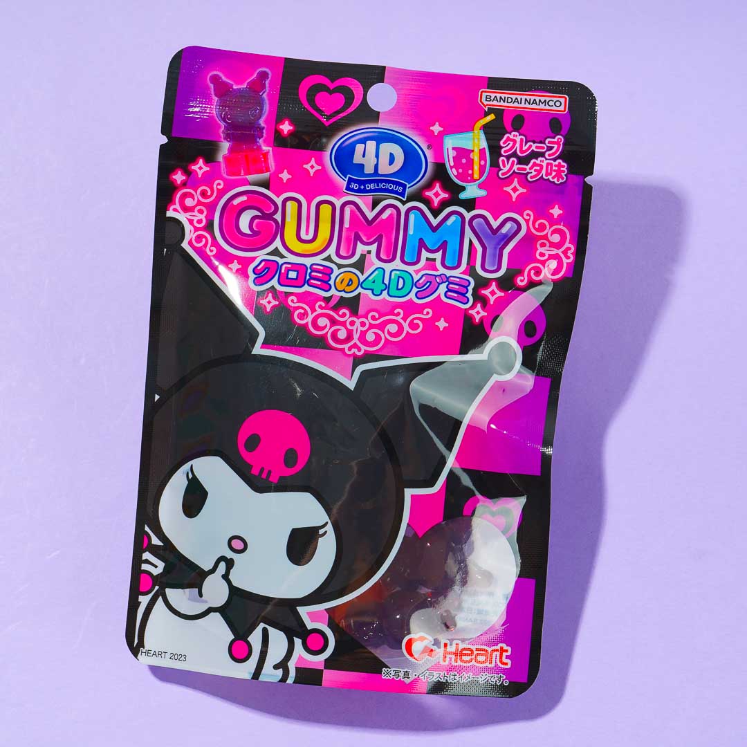 Kuromi 4D Gummy – Trauben