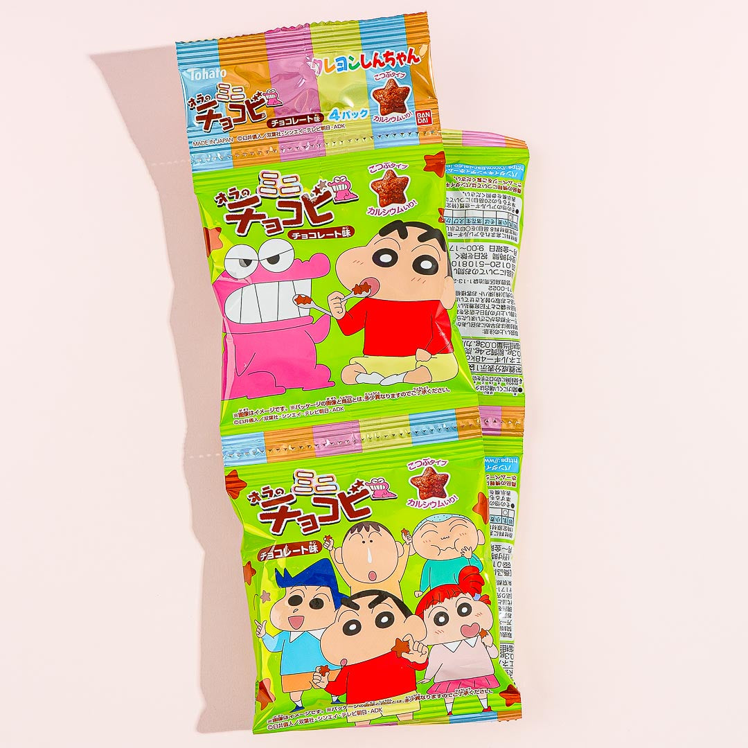 Crayon Shin-chan Mini Chocobi Mais Snack Set – 4 Stück