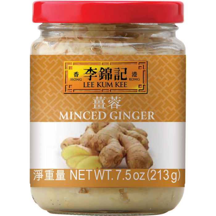Lee Kum Kee Gehackter Ingwer, 7,5 Oz – Packung mit 12 Stück