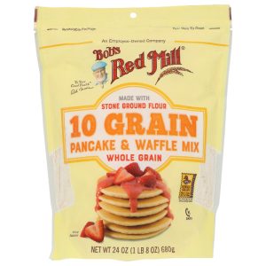 Bob's Red Mill Mischung, Pfannkuchen & Waffel, 10 Körner, 24 Oz – 4er Packung