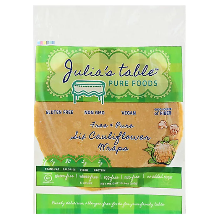 Julias Tisch – Wrap Blumenkohl 10.6 Oz – (Packung mit 12)