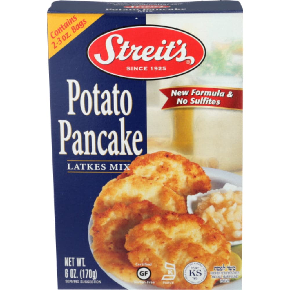 Streit's – Glutenfreie Kartoffelpfannkuchen Latkes Mischung, 6 Oz