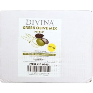 Divina – griechischer Olivenmix, entkernt, 6,4 Unzen