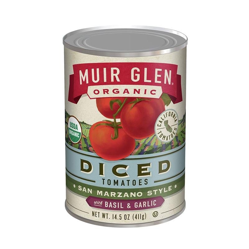Muir Glen Bio-Tomaten mit Basilikum & Knoblauch