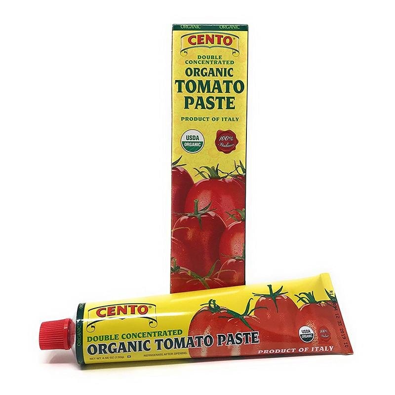 Cento Double Konzentrierte Bio-Tomatenpaste in der Tube