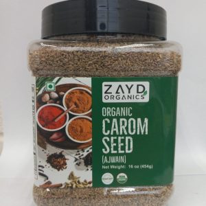 Zayd Bio Carom Seed (Ajwain) 16oz, USDA Bio-zertifiziert