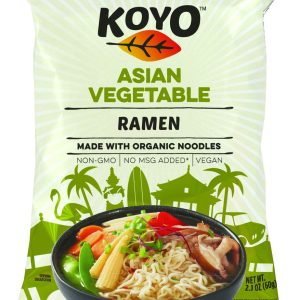 Koyo Ramen asiatisches Gemüse 2,1 Unzen Packung mit 12