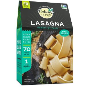 natürliche Himmel Herzen von Palm Lasagne – kohlenhydratarm, vegane Pasta Alternative