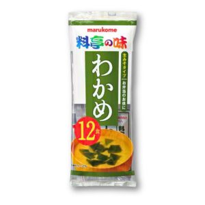Marukome frische Miso-Suppe – Seetang 12 Portionen
