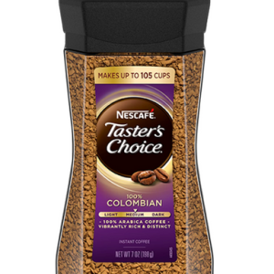 Nescafe Taster’s Choice Colombian Instant Kaffeeglas, 7 Unzen