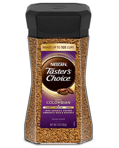 Nescafe Taster's Choice Colombian Instant Kaffeedose, 7 oz