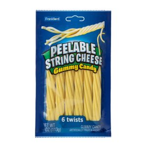 Frankford Peelable String Käse-Gummi Süßigkeiten