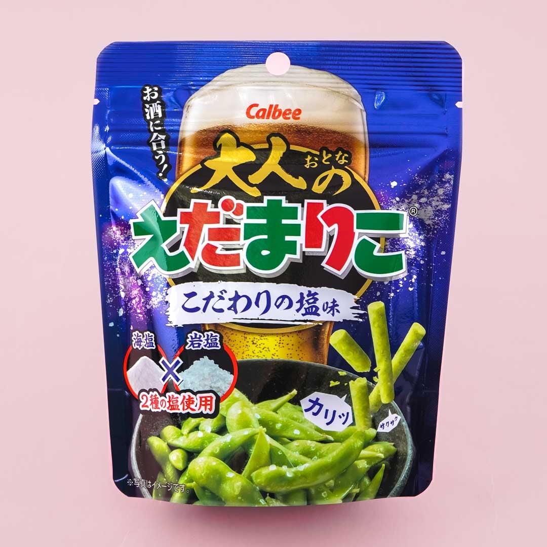 Calbee Edamariko-Snacksticks für Erwachsene – spezielles Salz