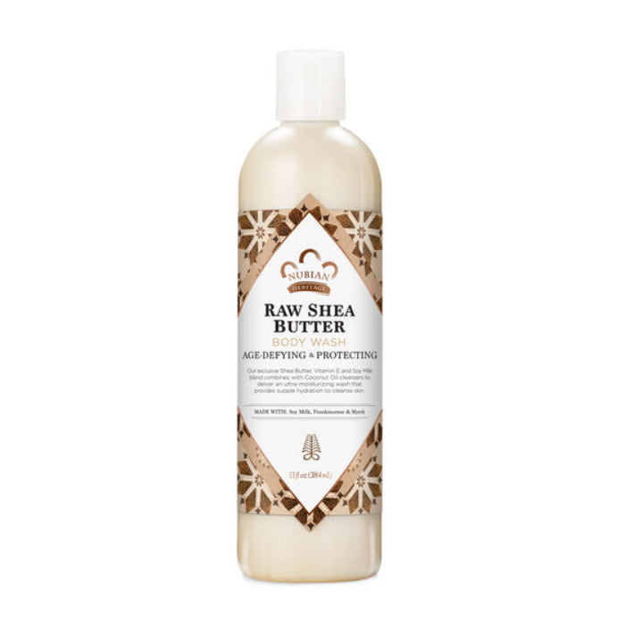 Nubian Heritage – Duschgel Raw Sheabutter, 13 Stück (1 Stück)