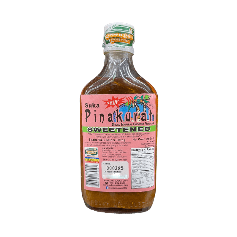 Extra Heiße Suka Pinakurat Kokosnuss Essig 250ml