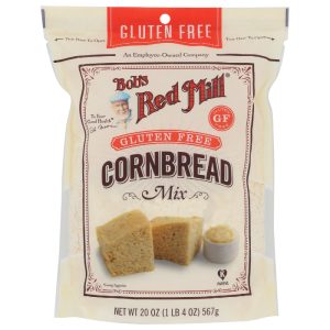 Bob's Red Mill Cornbread Mischung, 20 Unzen – 4er Packung