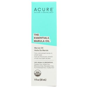 Acure – Gesichtsöl Marula Bio, 1 Fo – Packung mit 1