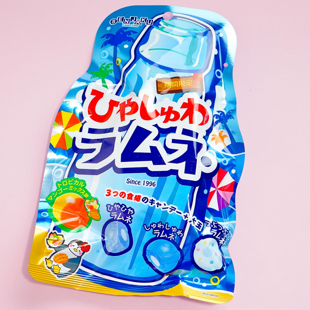 Senjaku Hiyashuwa Ramune & Mango Süßigkeiten