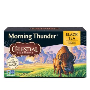 Celestial Seasonings Schwarzer Tee Morgen Donner, 20 Beutel packen von 6
