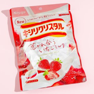 Kasugai Xylicrystal Süßigkeiten – Erdbeermilch