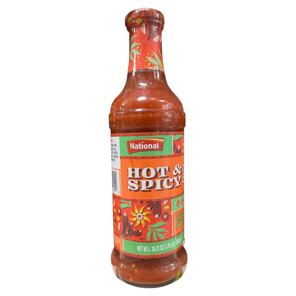 Nationale Hot & scharf Sauce