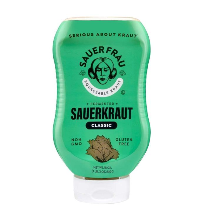 Sauer Frau Sauerkraut klassisch Sqz 18 Oz – 6er Packung