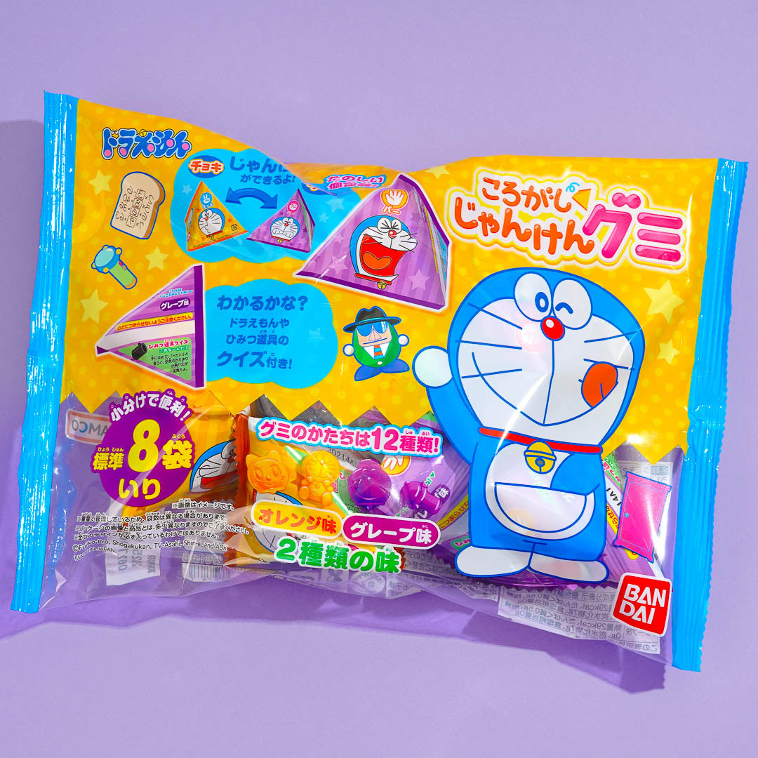 Doraemon Rolling Rock Papierschere Gummi