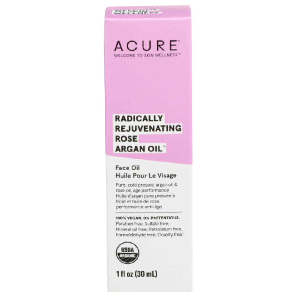 Acure – Radikal verjüngendes Rose Arganöl, 1 Oz