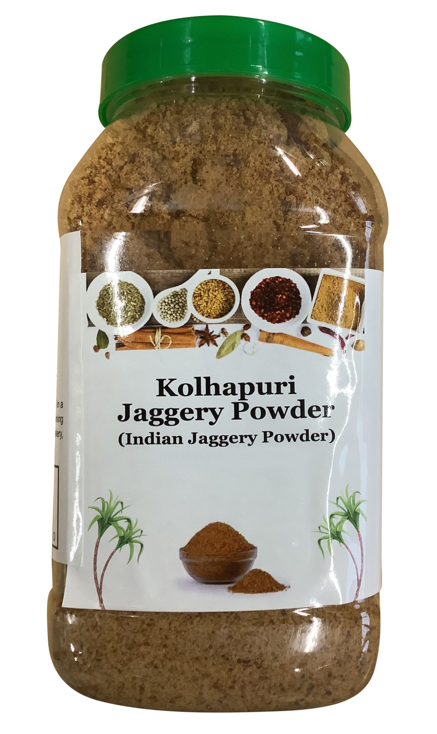 TAJ Kolhapuri Jaggery Pulver, indisches Gur Pulver, 2,2-Pounds (1kg)