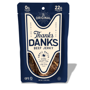 Thanks Danks Beef Jerky “The Original” Beutel – 3 Beutel x 2 Unzen Etui