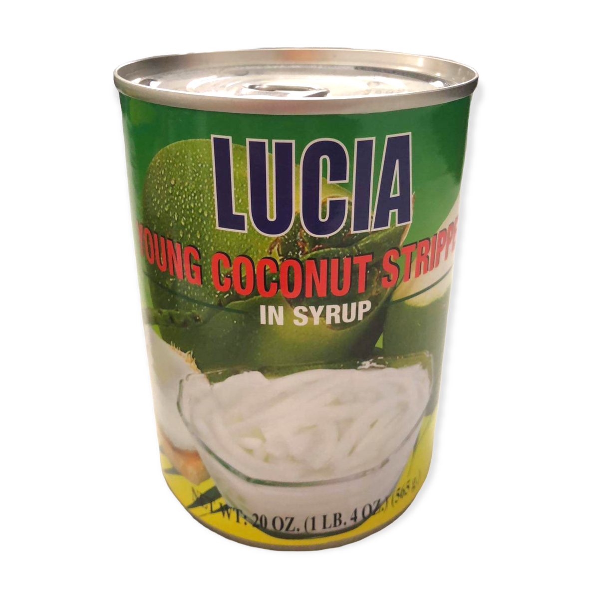 Lucia Junge Kokosnuss in Sirup gestreift – 20 OZ