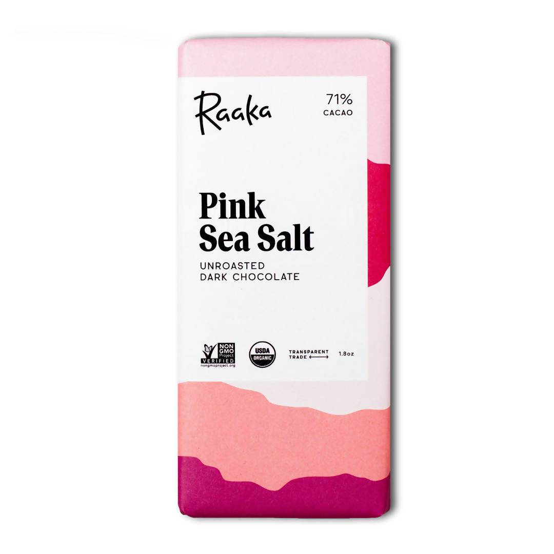 Rosa Meersalz Schokoriegel – 12 x 1,8 oz